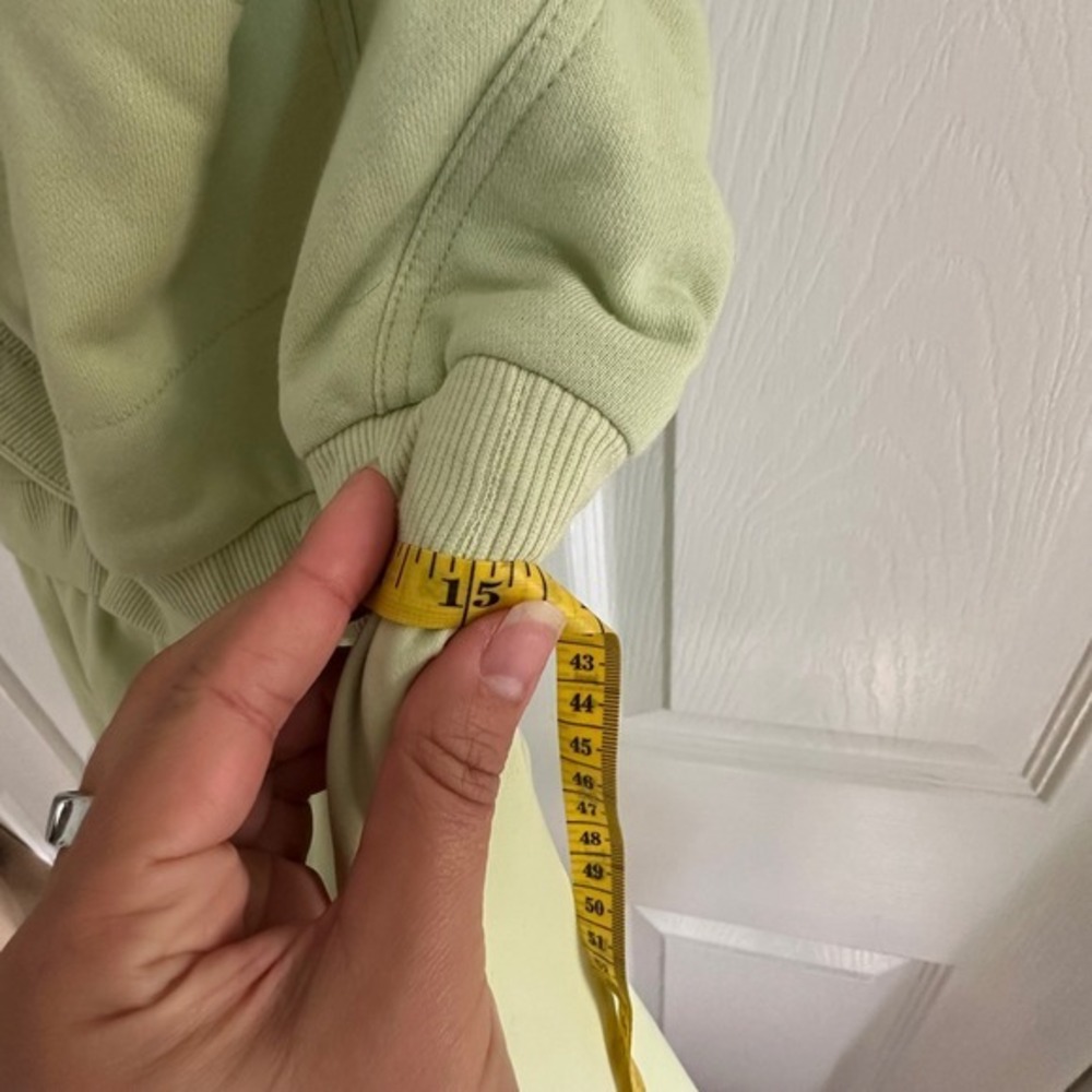 Daily Practice Anthropologie Green Sleeveless Hoodie Dress Casual‎ Athleisure M - Picture 16 of 16